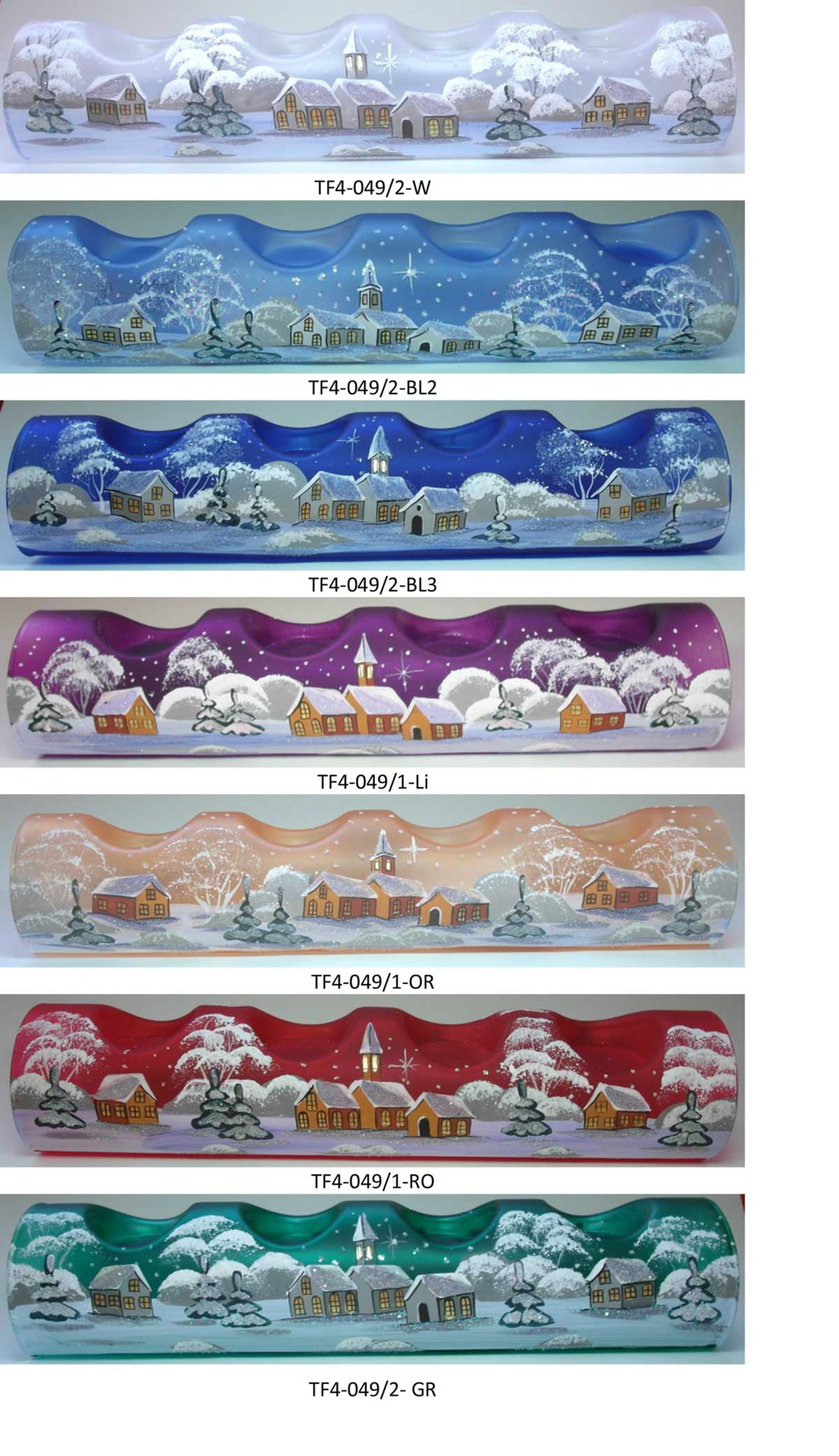 Glass by Iness - Wholesale Candle Holder - Quadruple Candle Holder12