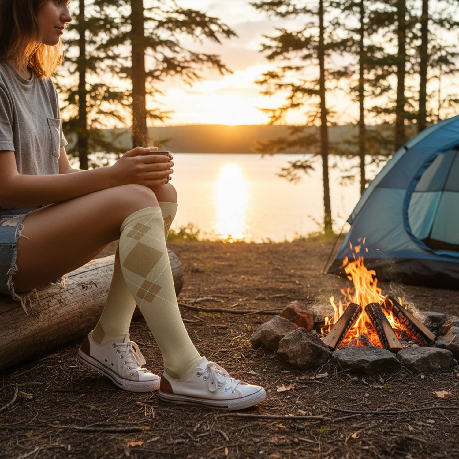 The American Gift Company (TAGCO) - Vendita all'ingrosso Calzini - Unisex - Calze in lana merino per escursionismo, campeggio e neve14