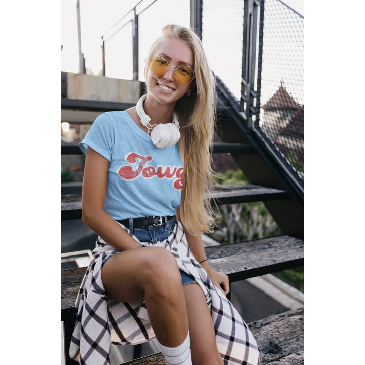 Iowa Vintage Style Graphic T-Shirt Patriotic for wholesale by BB Subs and Screens