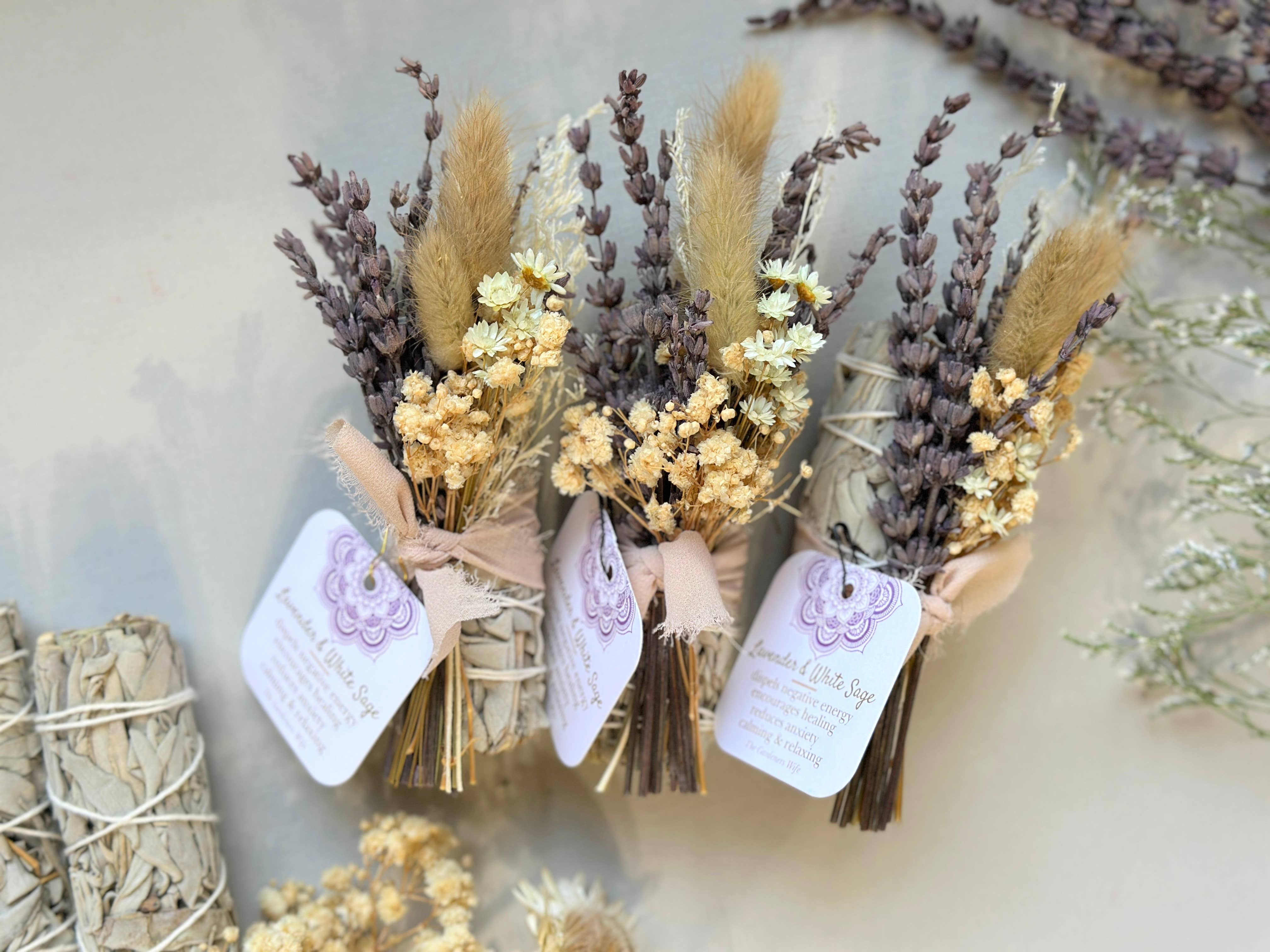 The Gardeners Wife - Wholesale Sage Bundle - White Sage + Lavendar3