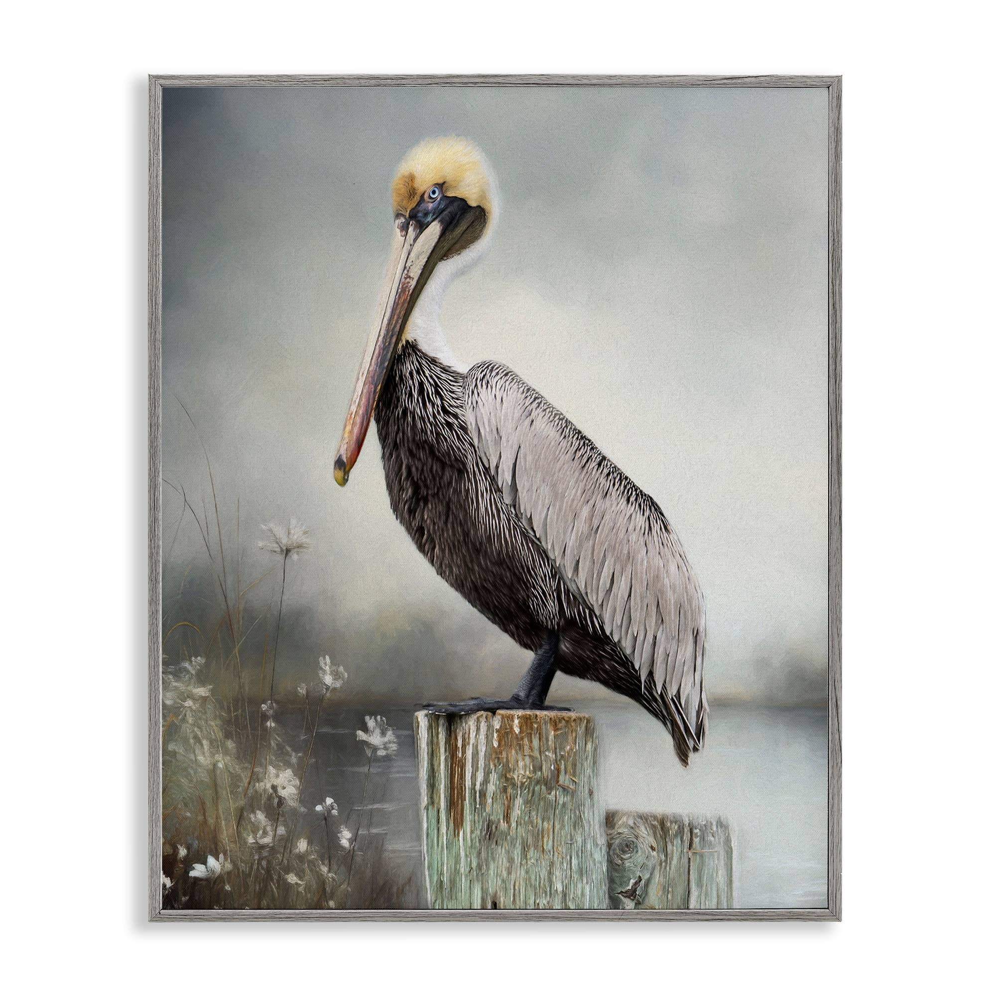 Stupell Industries - Wholesale Wall Sign - Peaceful Marsh Perch Framed Giclee10