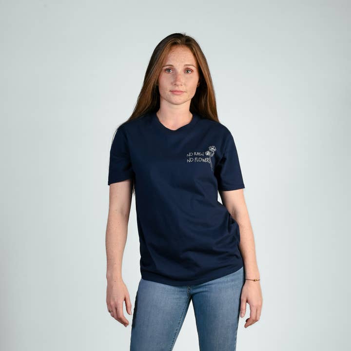 T-Shirt - Niente pioggia niente fiori per la vendita all'ingrosso da parte di ANSHIN