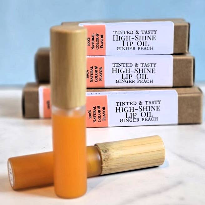 Ginger Peach Tinted & Tasty High-Shine Lip and other Purchase wholesale glass lip gloss tubes. Free returns & net 60 terms on Faire trending on Faire.