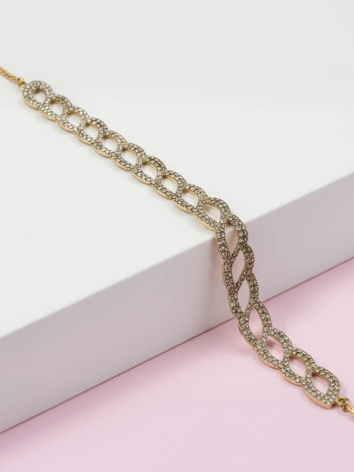 Pulseira de Cristal Sparkle Links por atacado de Arya Jewellery Wholesale