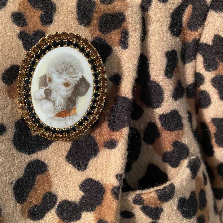 Tezeè – Großhandel Broschen – Hund- und Katzen-Brosche mit Strasssteinen9