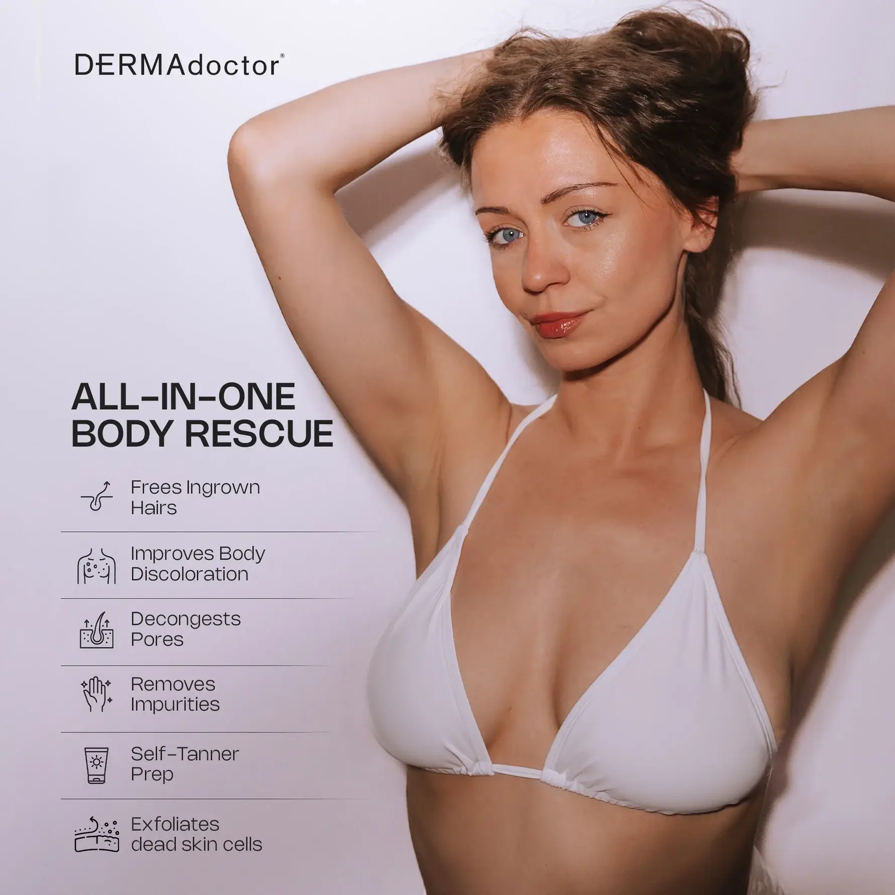 DERMAdoctor - Wholesale Skin Smoothing Kit - KP Duty Body Peel Pads For Bumpy Skin + Ingrown Hair 10 Ct.3