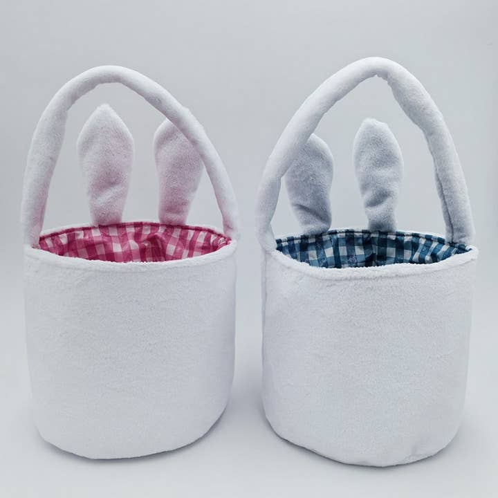 ACCITY - Wholesale Basket - Kids & Baby - EASTER BASKET BUNNY DOLL FABRIC BASKET DECORATION_CWMM34782