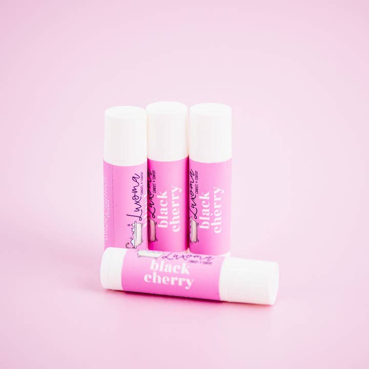 Luxoma - Wholesale Lip Balm - Black Cherry Flavoured Lip Balm8