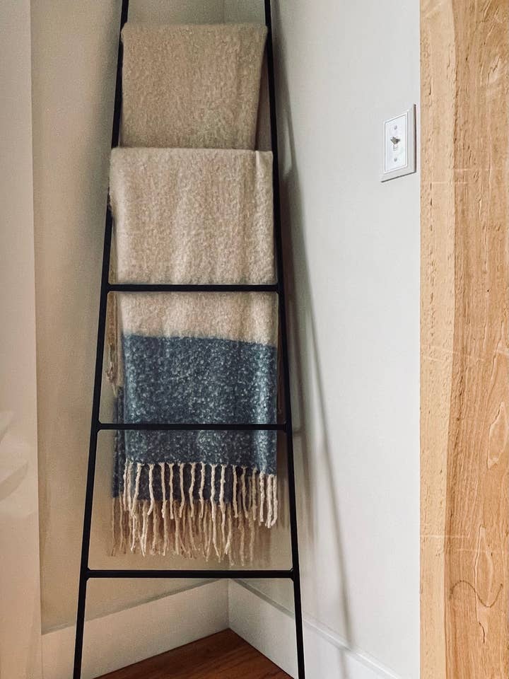 The Tapered Michael Farmhouse Ladder for wholesale by Industrial Farm Co