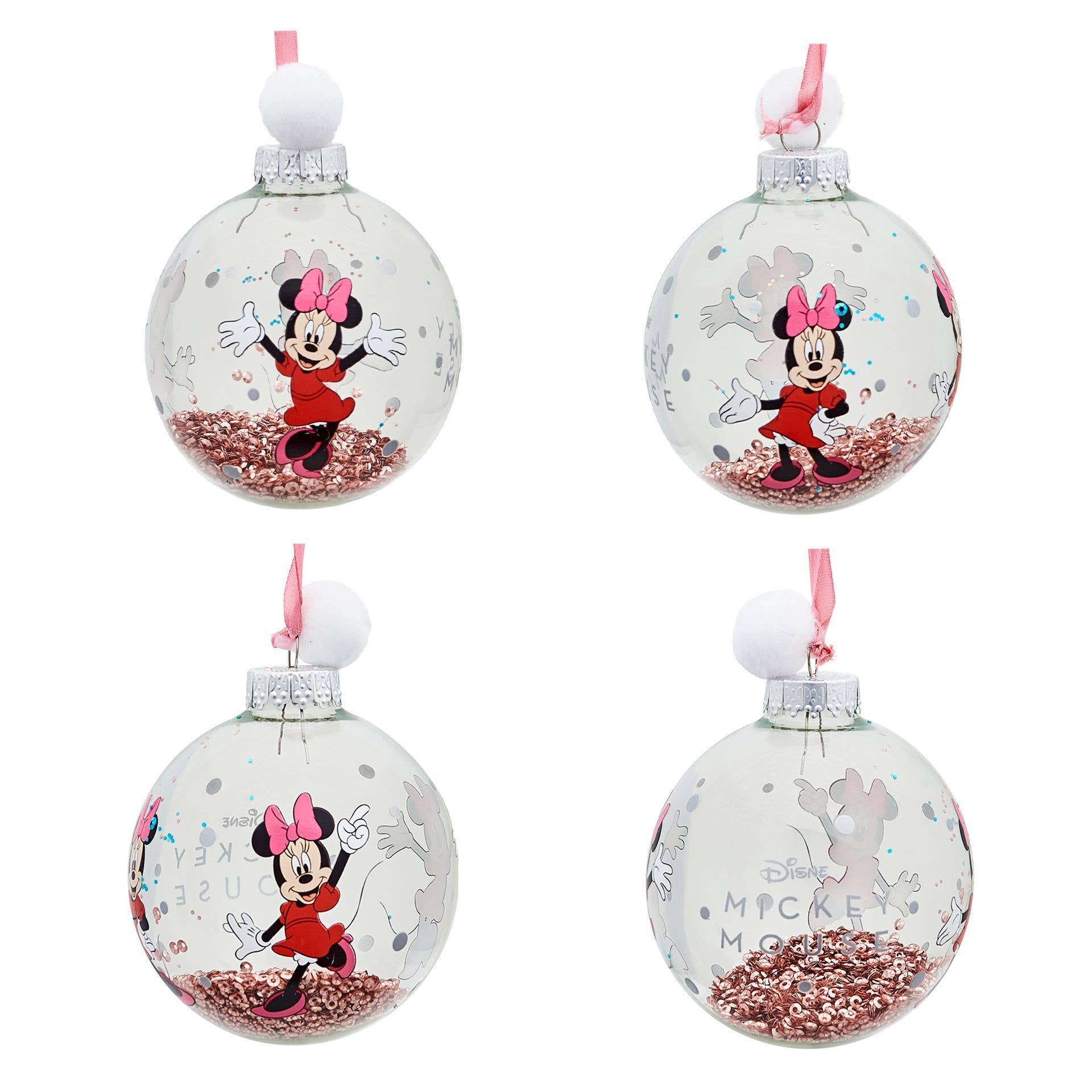 WIDDOP and Co. - Wholesale Christmas Decoration - Disney Set of 7 Baubles - Mickey & Friends5