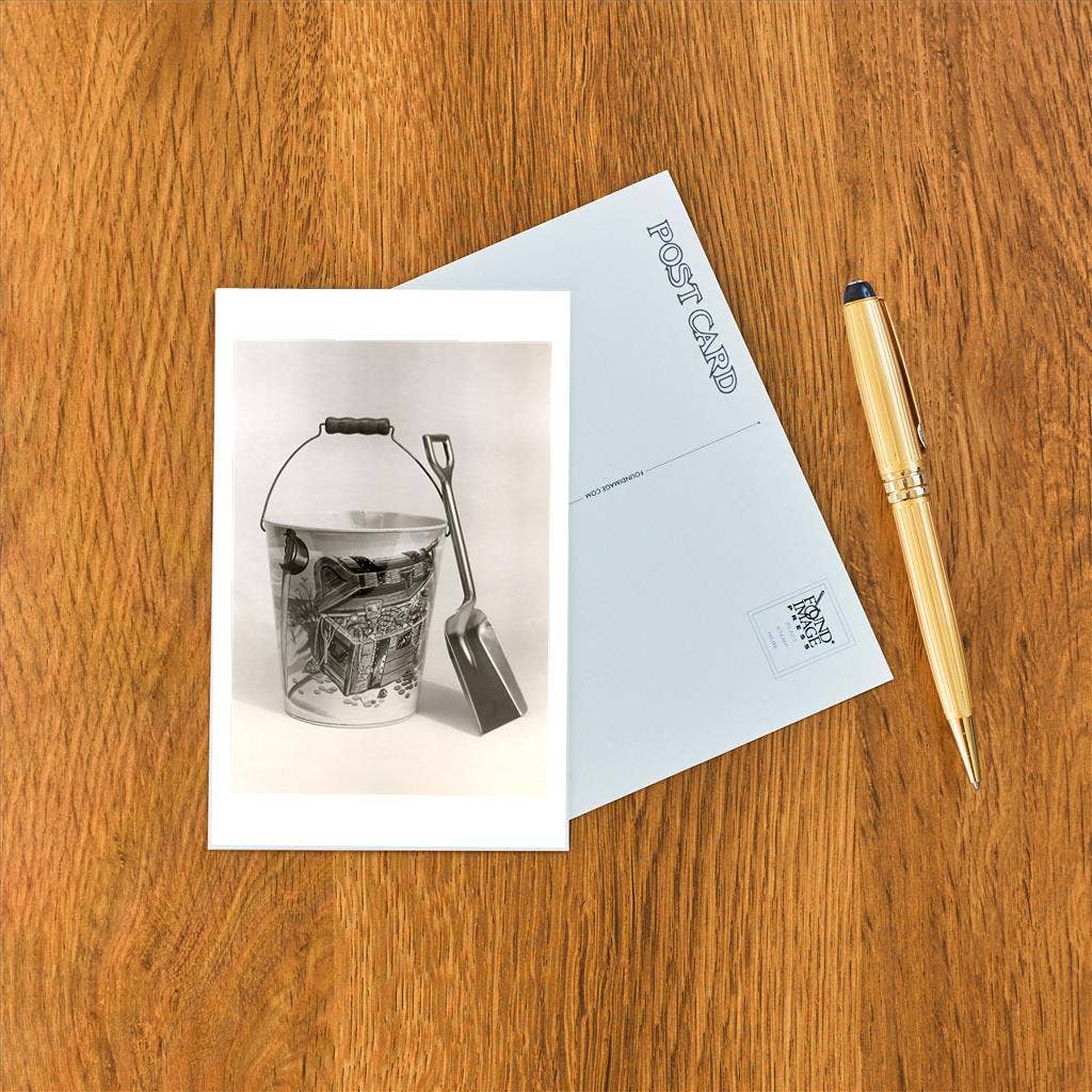 Found Image Press - Wholesale Postcard - Postcard TS-240 Sand Bucket and Shovel1