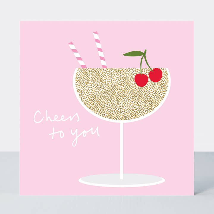 Fältdag - Födelsedagsjubel, födelsedagskort - Cocktail för wholesale av Rachel Ellen Designs