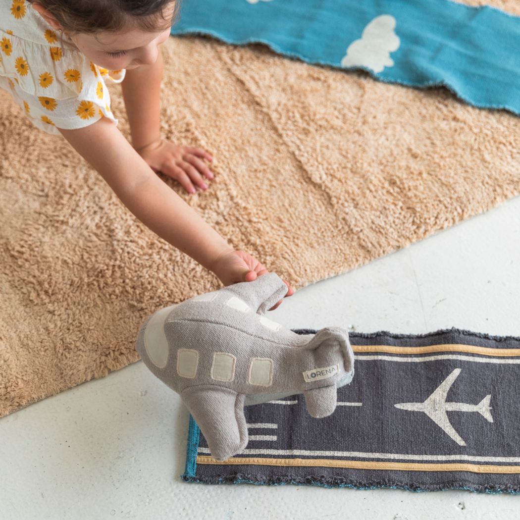 Grey Natural Light blue Green Dark grey Ride & Roll Airplane for wholesale on Faire8