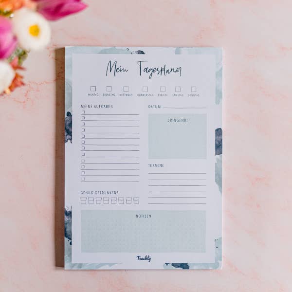 Teachly A4 Day Planner | Mint for wholesale by Teachly