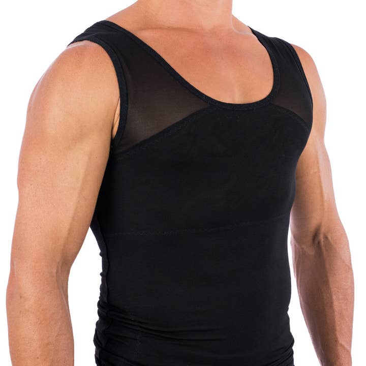 Esteem Apparel - Wholesale Shapewear – Women's - Original Men's Shapewear Compression Shirt