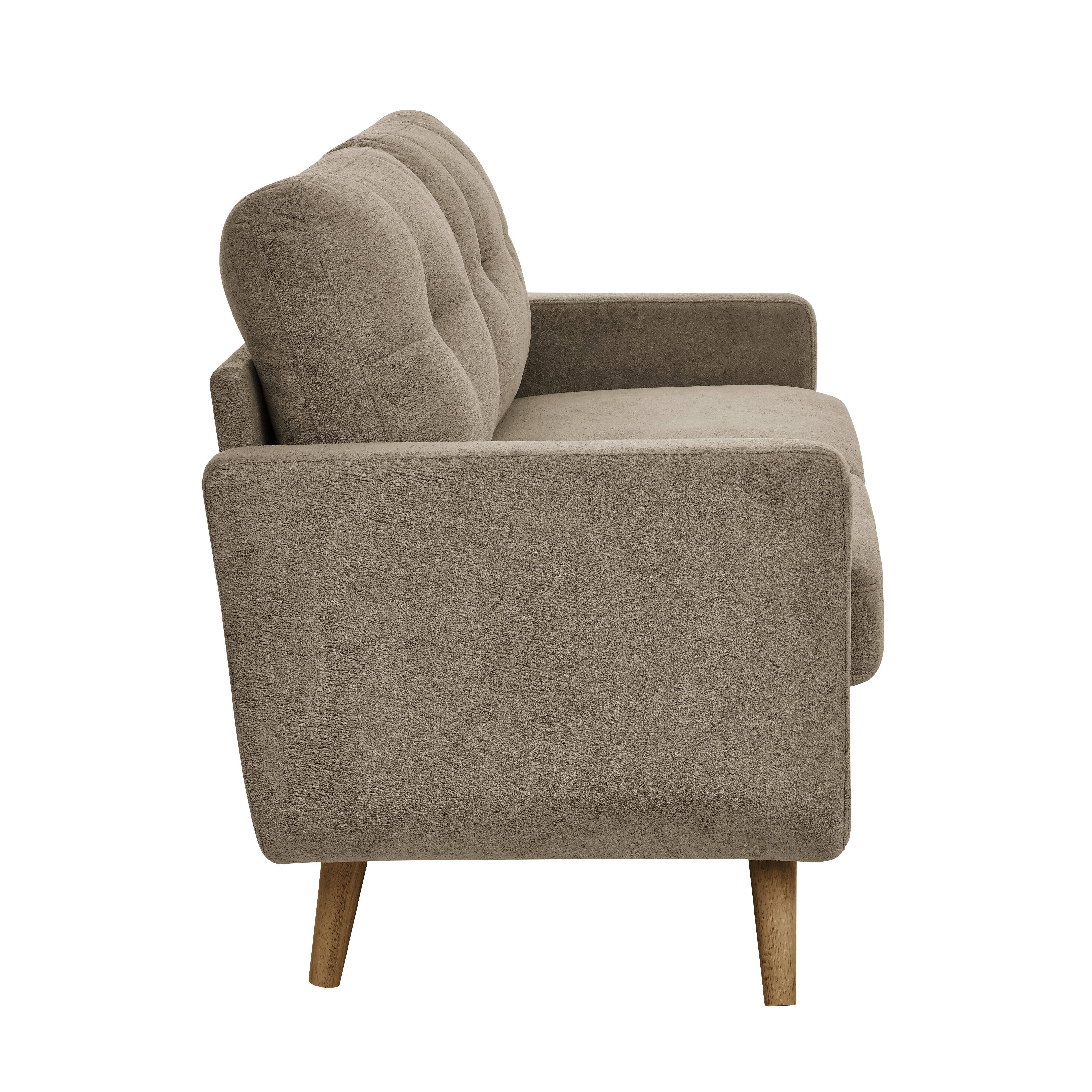 39F Inc. - Wholesale Sofa - Mid-Century 67.7in Tufted Loveseat Sofa with Wood Legs21