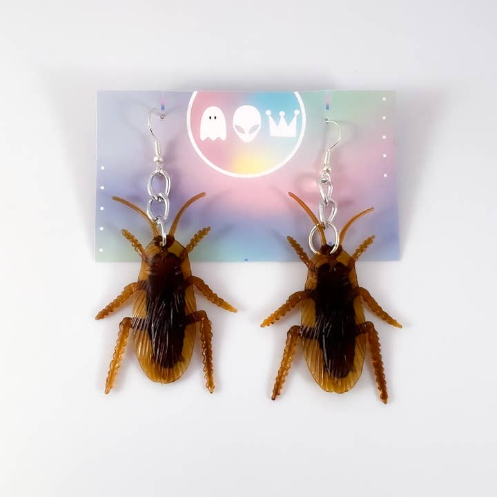 Roach Queen - Halloween Roach Toy Statement Earrings and other Purchase Wholesale roach. Free Returns & Net 60 Terms on Faire trending on Faire.