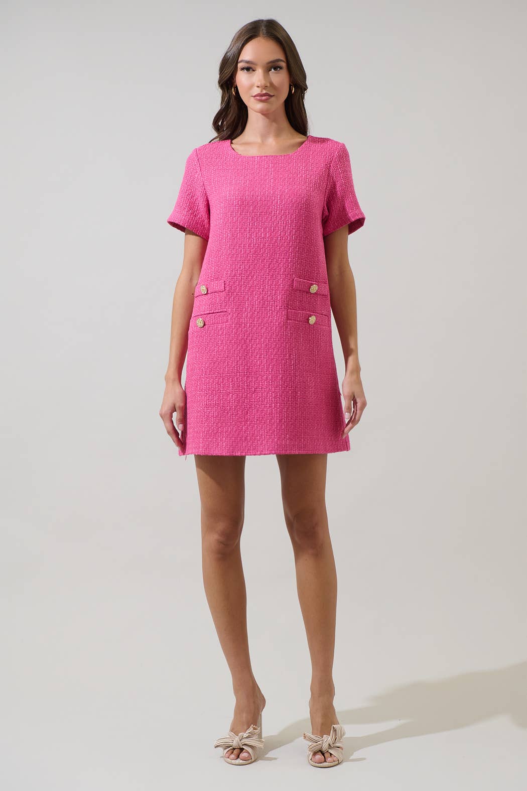 Sugarlips - Vente Robe – femme - Robe Mini Tweed Amaria Kury0