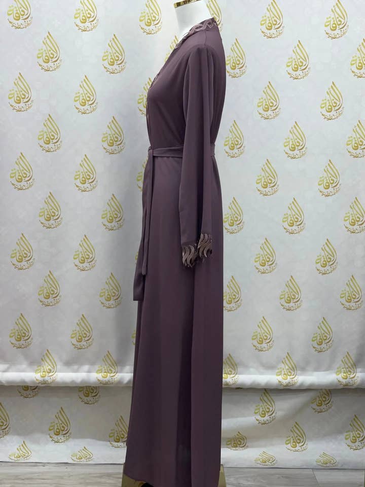 Palestinian Elegance - Wholesale Kaftan - Women's - Elegant Abaya: Style and Sophistication in Harmony32