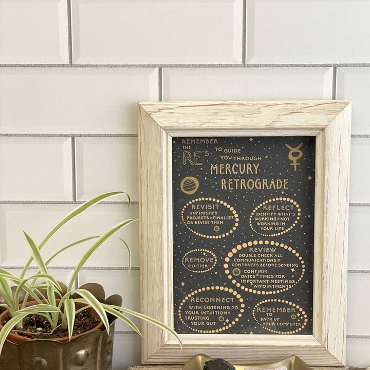 Impression du guide sur la rétrogradation du mercure pour la vente par drawn by water