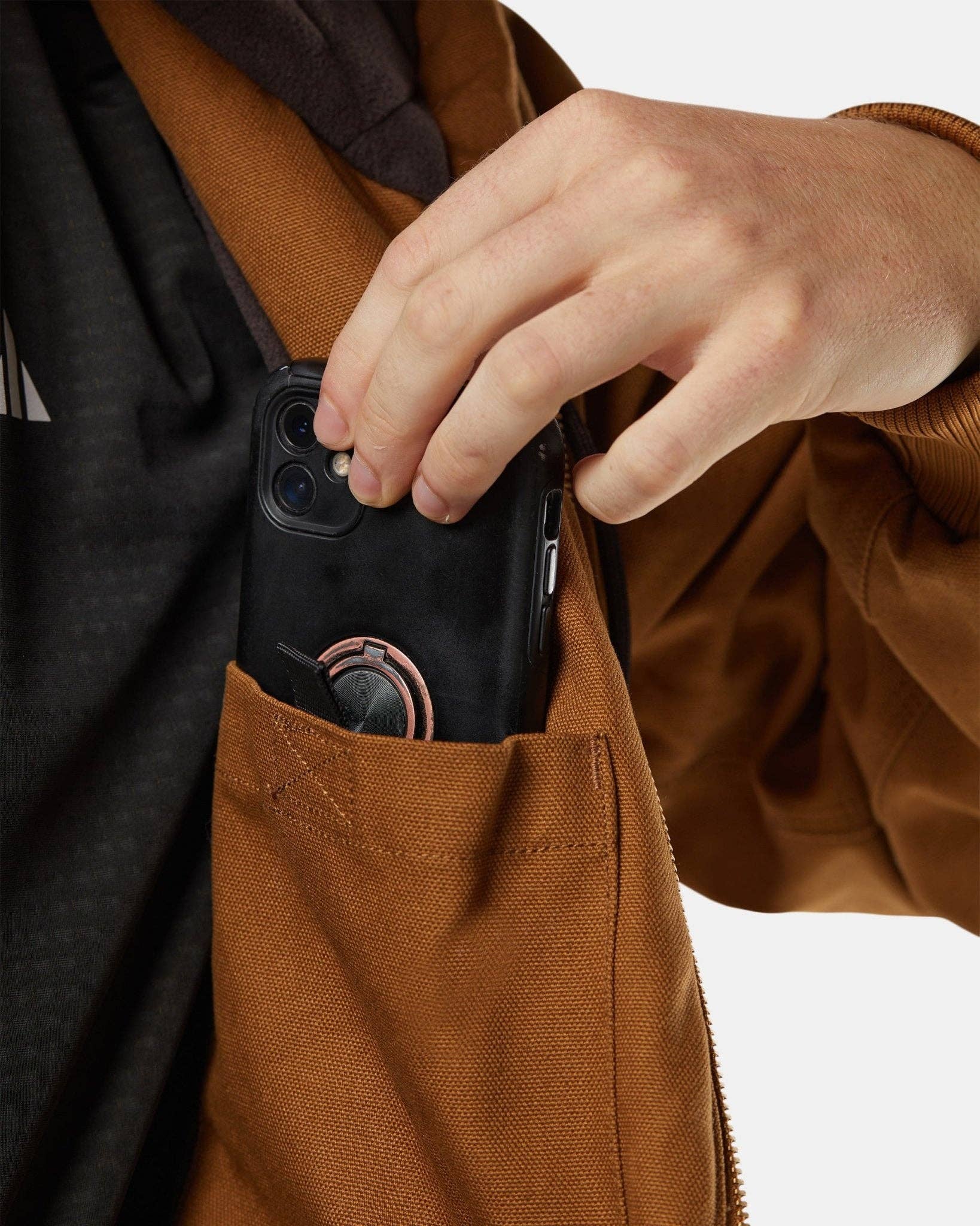 BAD WORKWEAR - Wholesale Jacket - Men's - BAD MICHIGAN™ HEAVY-DUTY COTTON CANVAS HOODED JACKET18