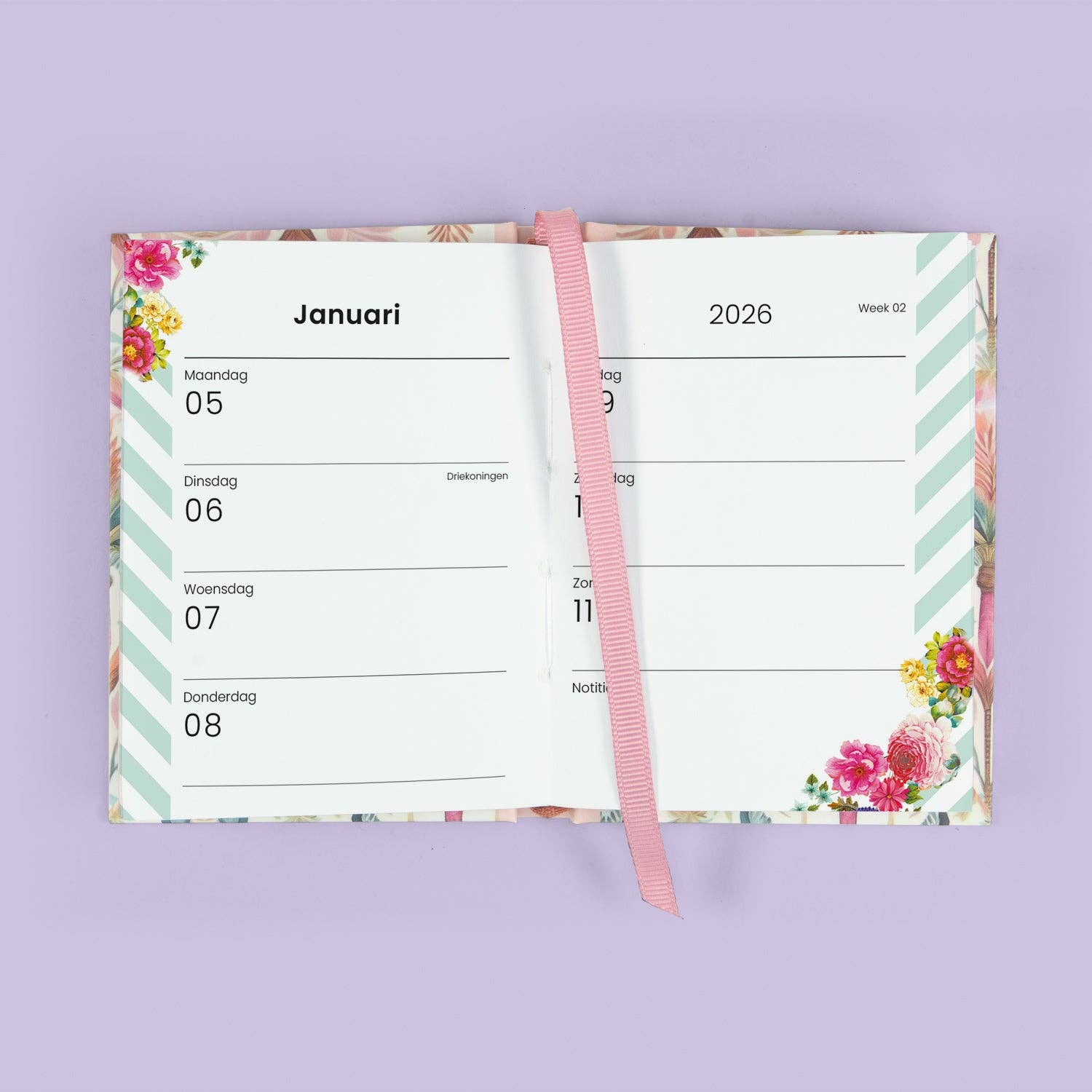 Melli Mello - Vendita all'ingrosso Planner - Agenda Mini Palm Dreams Mae Senza Fine 20264