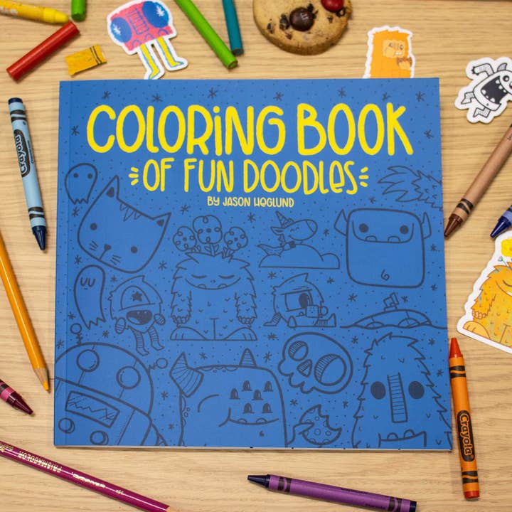 Silly Monsters & Bigfoot Coloring Book - Fun for All Ages for wholesale by Hi, Hello There