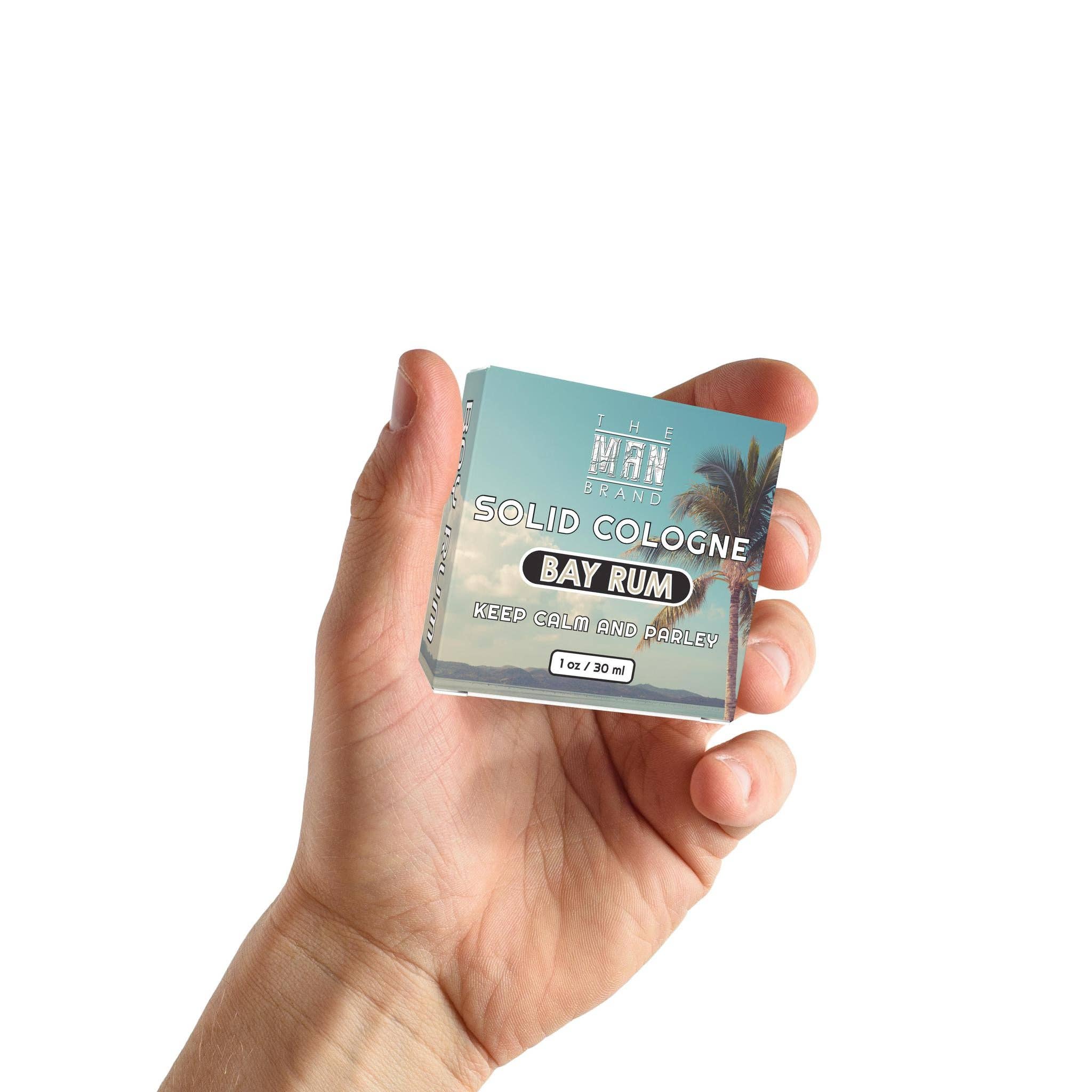 The Man Brand - Wholesale Solid Cologne - Bay Rum Solid Cologne - 1 Ounce3