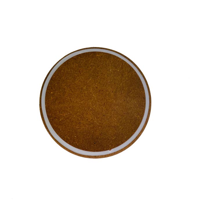 General Wax & Candle Company - Wholesale Candle Holder - Brown Wood Candle Lid - Fits our 14 oz Havana