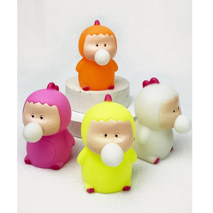 MIX COLOR Cute Babies Spit Bubbles Squeeze Toys for wholesale on Faire0