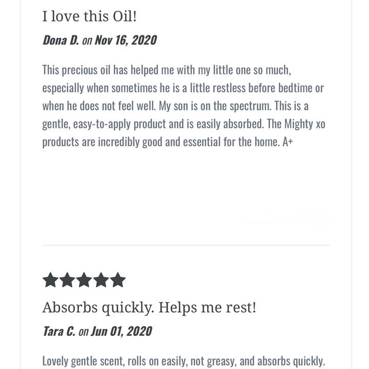 The Mighty XO - Venta al por mayor Aceites esenciales con aplicador de bola - CALM Aceite de Magnesio Roll On - SUAVE. EFICAZ. SIN PERFUME.4