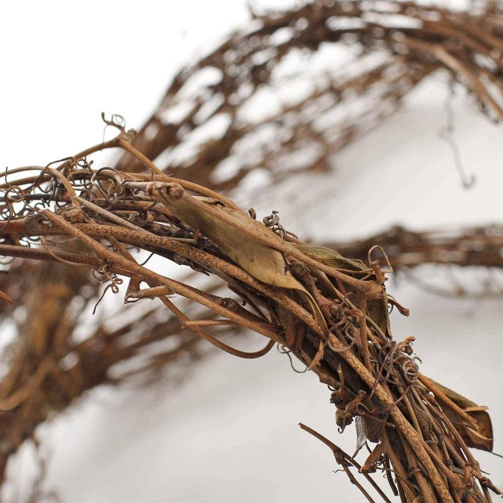 Factory Direct Craft – wholesale Bunting/garland – 15' Dried Natural Grapevine Twig Garland3