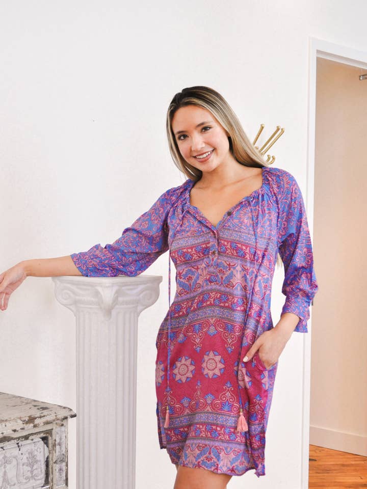 Adagio converteerbare jurk met upcycled voor wholesale door Guru