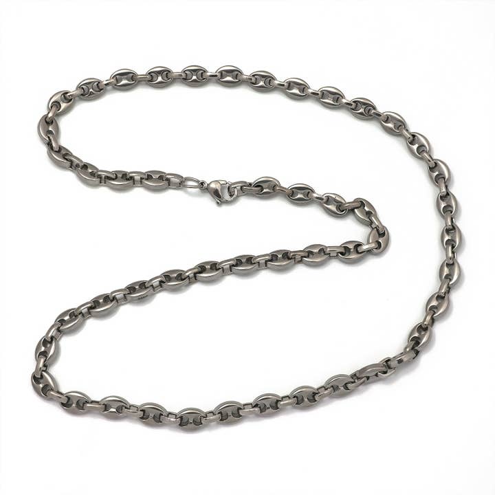 Simply Jewels - Wholesale Link & Chain Necklace - Gold or Silver Classic Stainless Steel Bold Mariner ✦ CN-0013 CN-00141