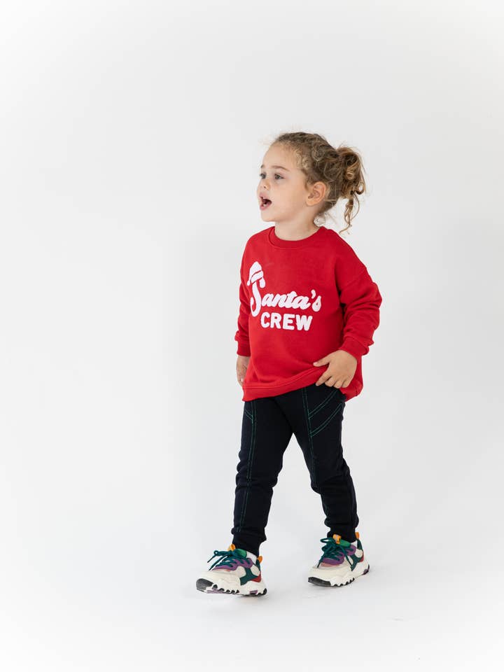 Sudadera del Equipo de Santa para Niños para venta al por mayor de Happy&Mini
