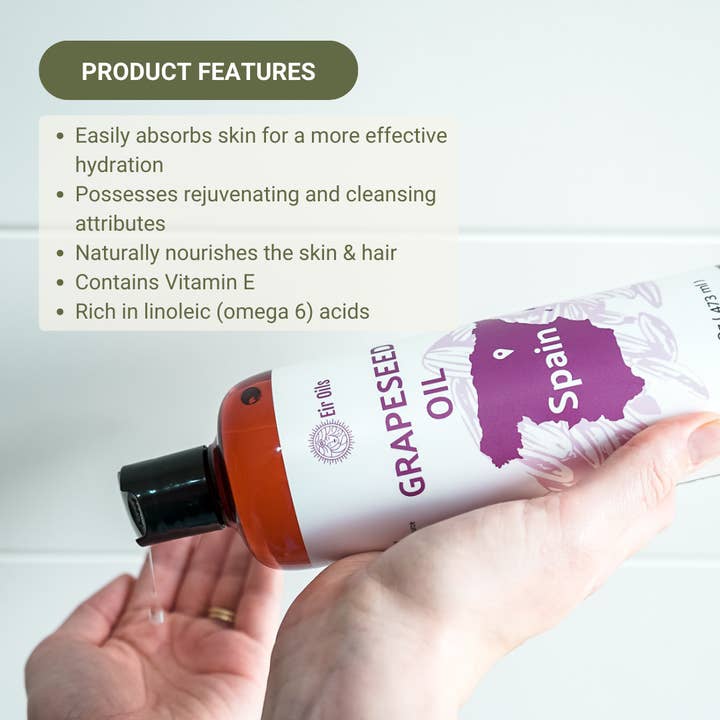 Nature Packaged - Wholesale Bath/Body Oil - Grapeseed Carrier Oil - 100% Pure - Farm-Direct Sourcing4