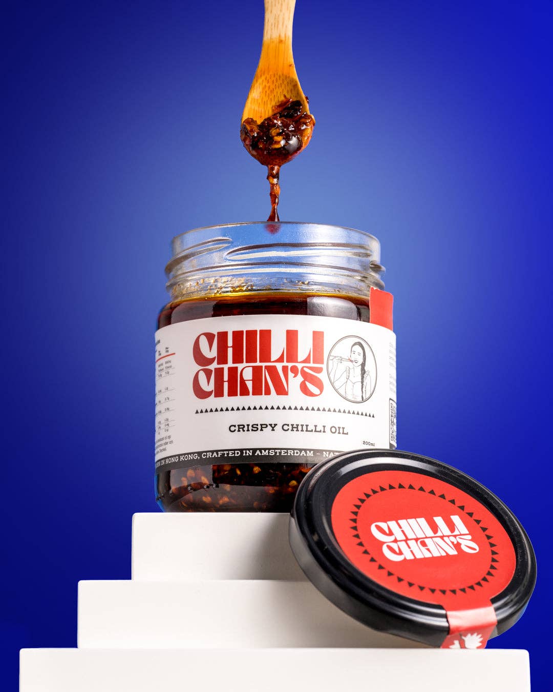Chilli Chan's – Engroshandel Chilipasta – Sprød chil olie - almindelig (170 g)2