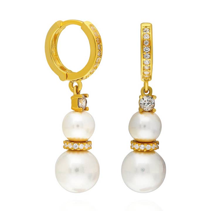 Brinco de pérola por atacado de Glamie Jewelry