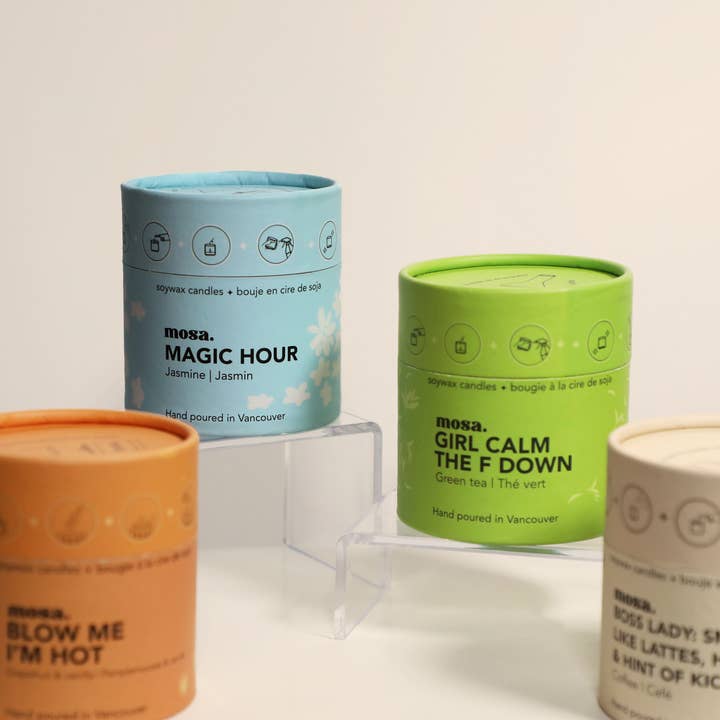 Mosa - Wholesale Jar/filled candle - Boss Lady - Coffee Candle2