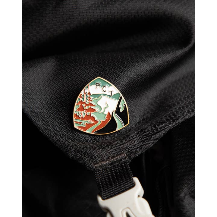 The Landmark Project - Wholesale Lapel Pin/Button - Pacific Crest Trail Enamel Pin2