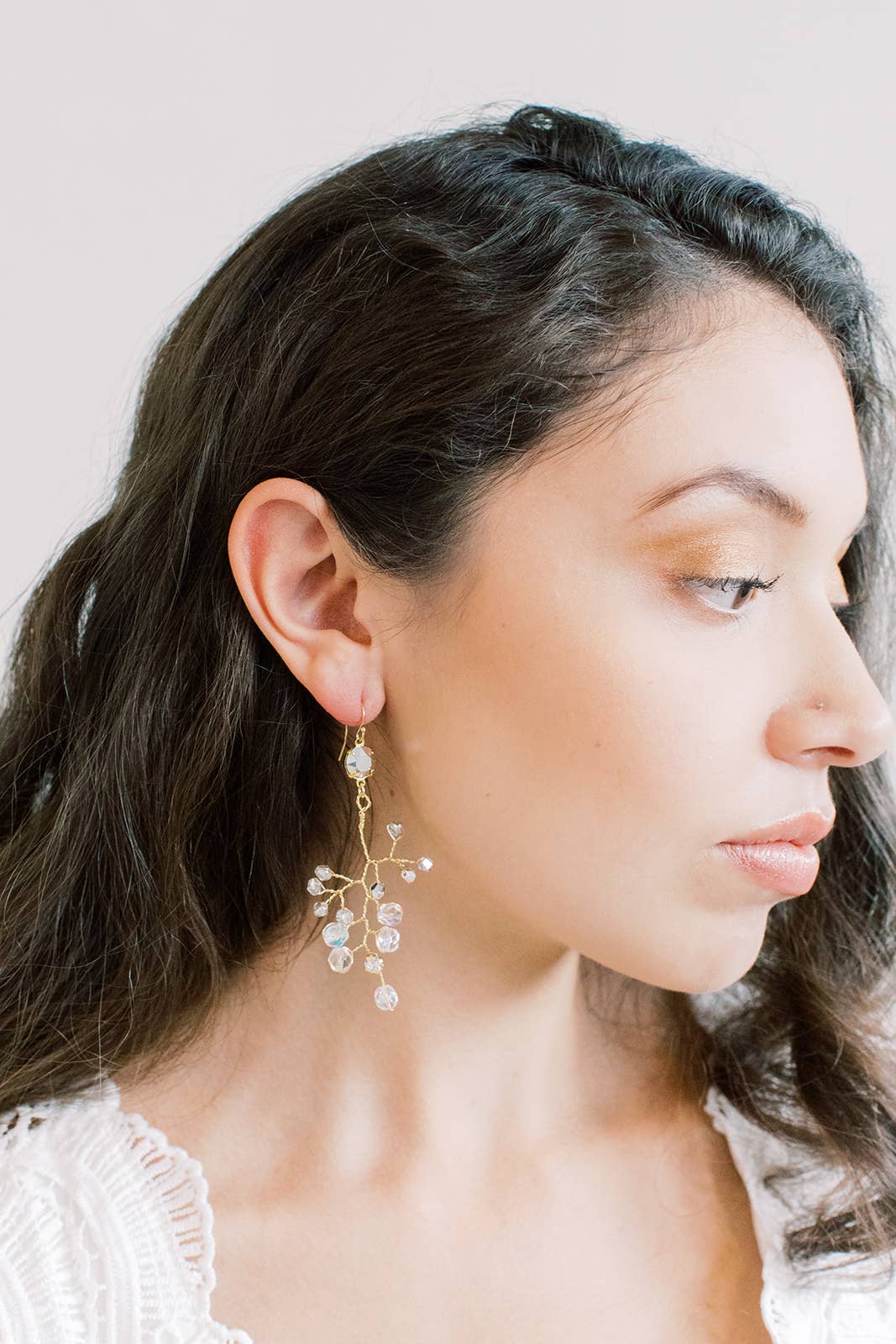 Acute Designs - Wholesale Dangle Earrings - Swarovski Vine Statement Earrings 0