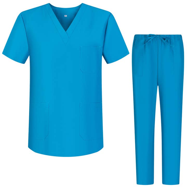 MISEMIYA - Wholesale Healthcare Uniform - Men's - Unisex Sanitary Uniform Sets - Medical Uniforms 6801-6802