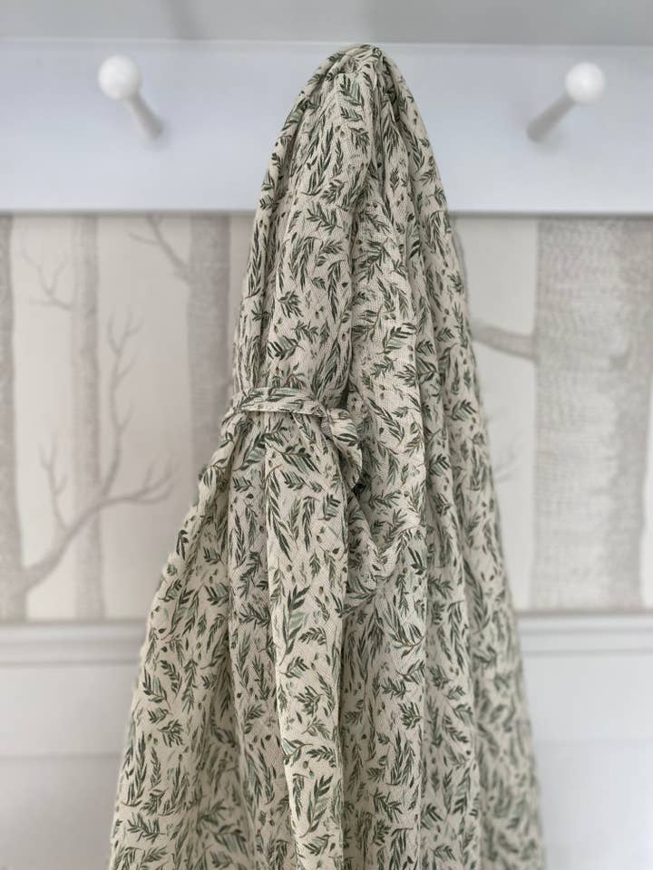 Willow Large Swaddle Muslin for wholesale by Ralphie Bear