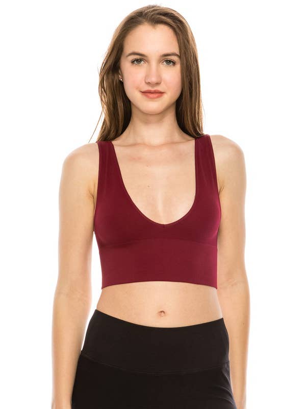 KurveShop – Großhandel Tanktop – Damen – CROP TANK MIT V-AUSSCHNITT8
