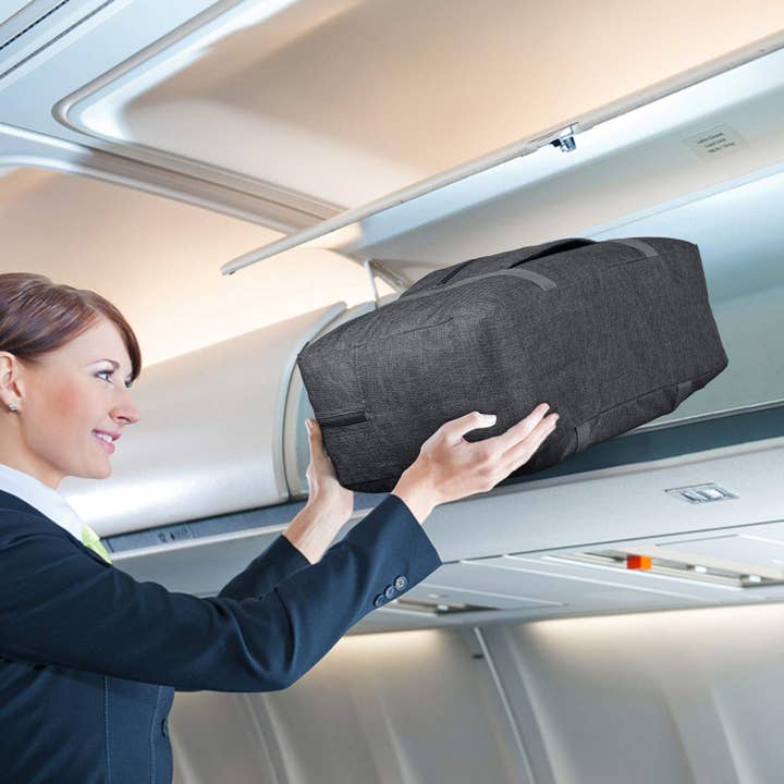 wandf - Wholesale Luggage - Foldable Duffel Luggage Bags Weekender Bag Set (2 Pieces)6