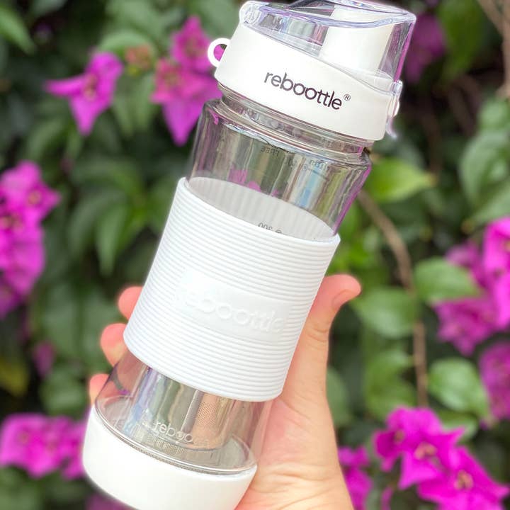 Reboottle – wholesale Water bottle – drinking bottle WHITE TEA