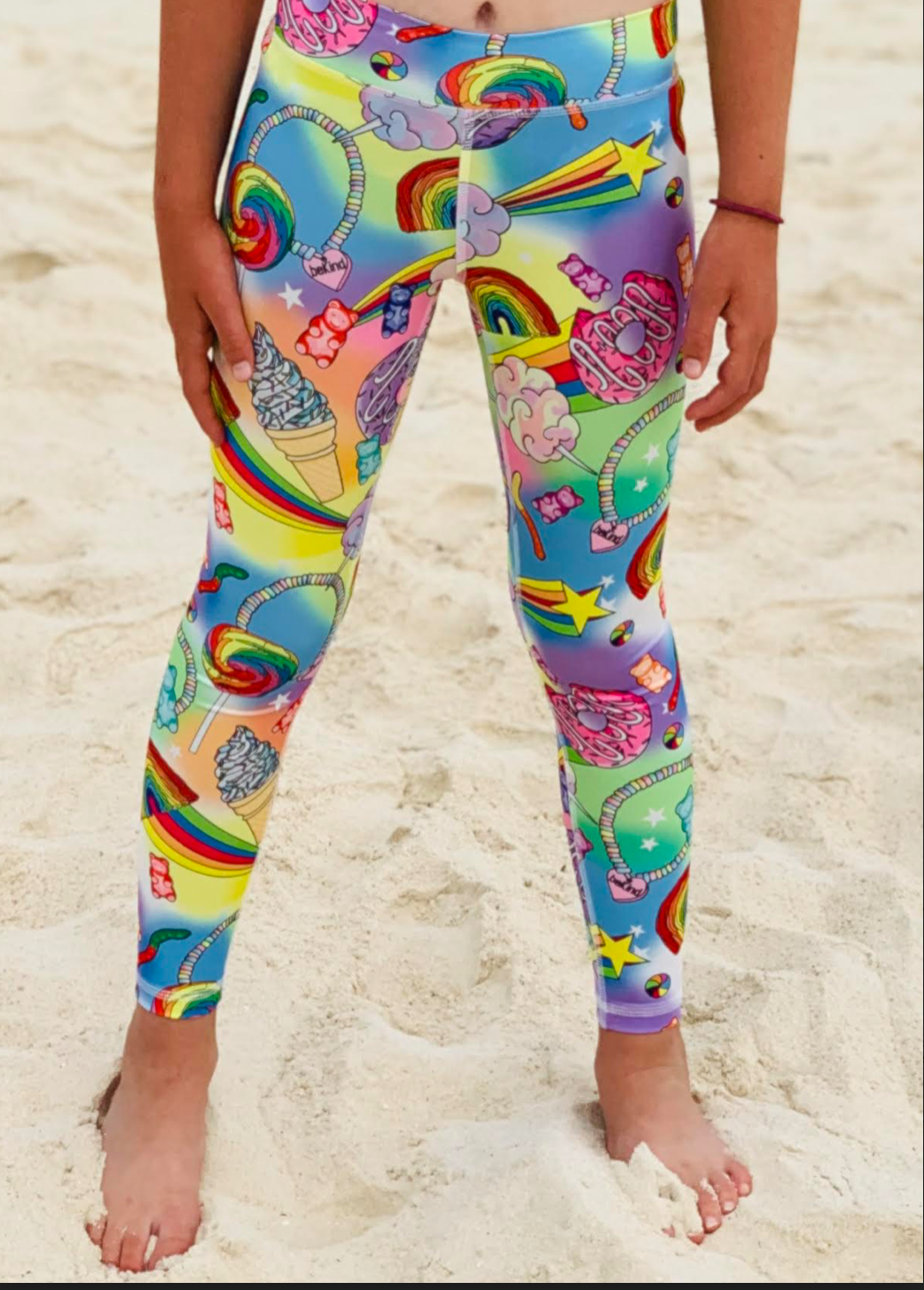 Candy Rainbow Leggings- Youth – BeCandylicious