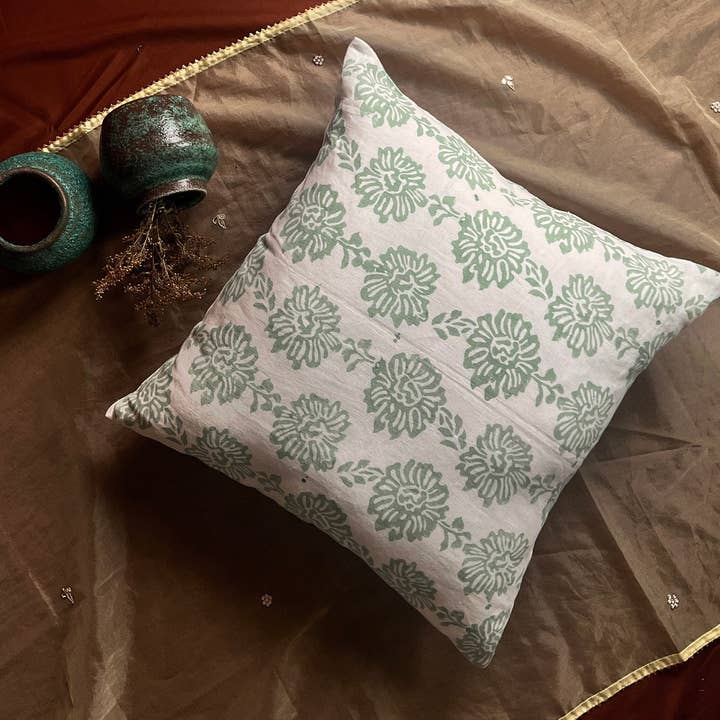 Marigold EleganceThrow Pillow Cover for wholesale by Banyan & Birch