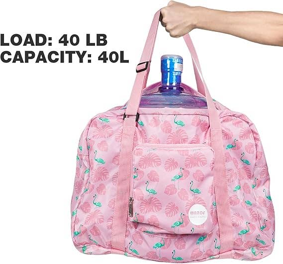 wandf - Wholesale Weekender Bag - Unisex - 40L Travel Duffel Bag Nylon Carry on Weekender Overnight4