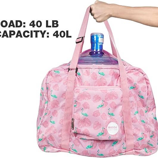 wandf - Wholesale Weekender Bag - Unisex - 40L Travel Duffel Bag Nylon Carry on Weekender Overnight4